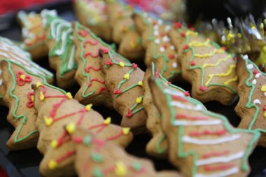 Bir grup çeşit kurabiye. Çikolata parçacıklı, yulaflı, kuru üzümlü, beyaz çikolatalı.