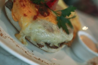 Masada nefis et yemeği. 