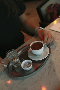 Bir fincan Türk kahvesi.