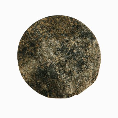 Boş seramik kırpma yolu ile beyaz arkaplan izole