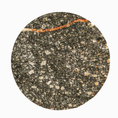 Boş seramik kırpma yolu ile beyaz arkaplan izole