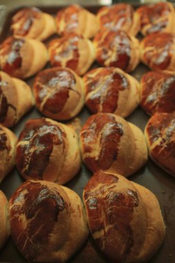 Lezzetli ve ızgara sandviç.