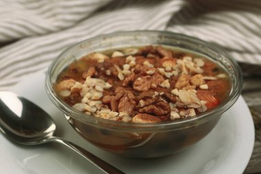 Delicious Traditional Turkish dessert ashure