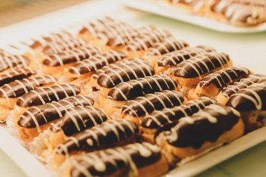 Masada lezzetli bir pasta var.