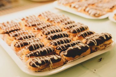Masada lezzetli bir pasta var.