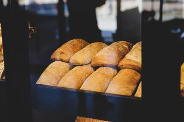 Lezzetli ve ızgara sandviç.