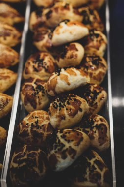 Lezzetli ve ızgara sandviç.