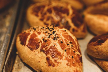 Lezzetli ve ızgara sandviç.