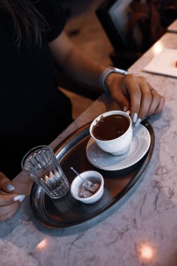 Bir fincan Türk kahvesi.