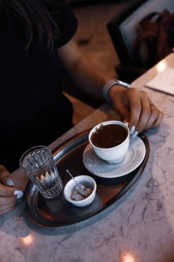 Bir fincan Türk kahvesi.