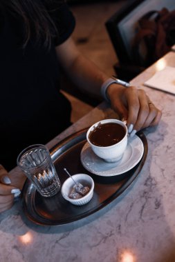 Bir fincan Türk kahvesi.