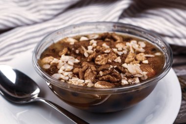 Delicious Traditional Turkish dessert ashure