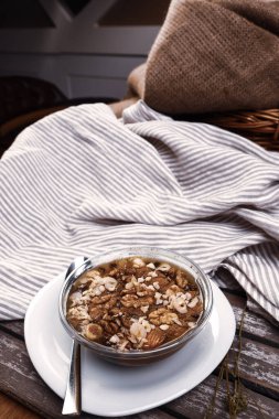 Delicious Traditional Turkish dessert ashure