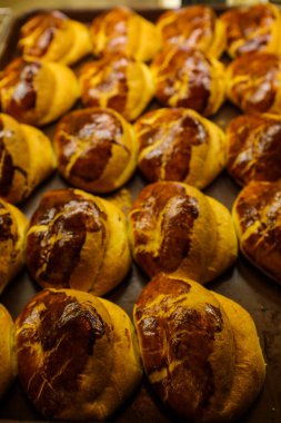 Lezzetli ve ızgara sandviç.