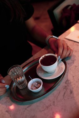 Bir fincan Türk kahvesi.