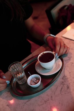 Bir fincan Türk kahvesi.