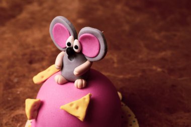 Masada lezzetli bir pasta var.