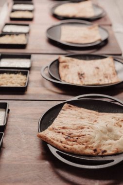 Lezzetli doğal estetik fırınlanmış ekmek