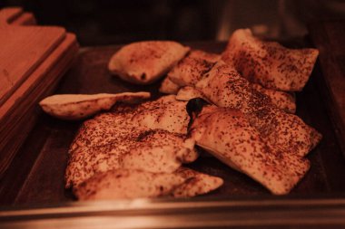 Lezzetli doğal estetik fırınlanmış ekmek