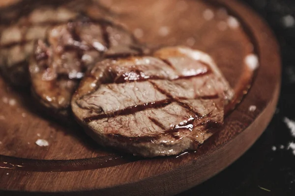 Läckert Köttmjöl Bordet — Stockfoto