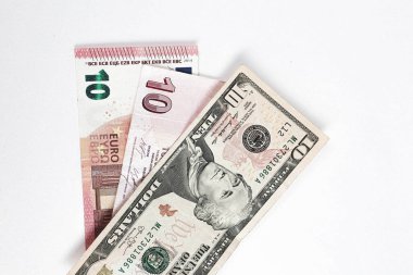Türk Lirası, Amerikan Doları ve Euro
