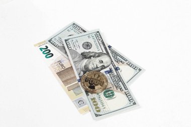 Avro, Amerikan Doları ve Bitcoin parası