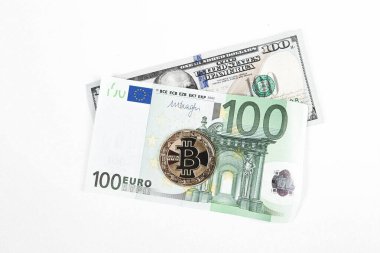 Avro, Amerikan Doları ve Bitcoin parası