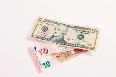 Türk Lirası, Amerikan Doları ve Euro