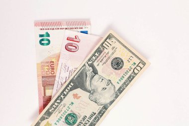 Türk Lirası, Amerikan Doları ve Euro