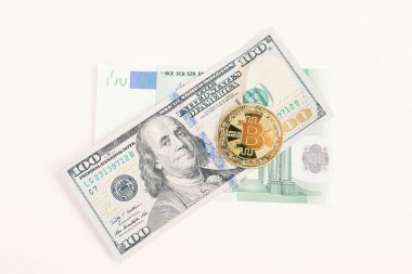 Avro, Amerikan Doları ve Bitcoin parası