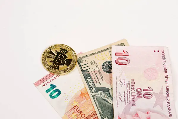 Multi Euro Dolar Efectivo Moneda Diferentes Tipos Billetes Nueva Generación — Foto de Stock