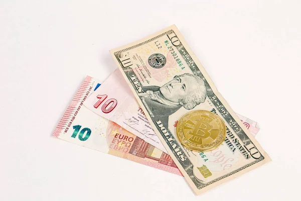 Multi Euro Nakit ve Bozuk Para, farklı türde yeni nesil banknotlar, bitcoin, Türk lirası