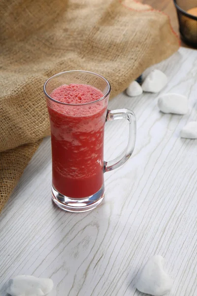 Verano Coloridos Batidos Frutas Heladas Concepto Saludable Bebida Desintoxicante — Foto de Stock