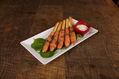 Masada nefis et yemeği. 