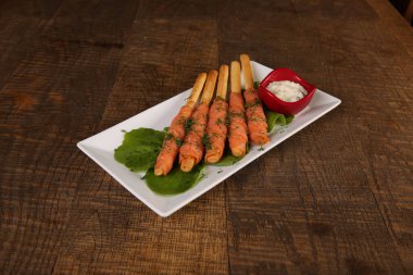 Masada nefis et yemeği. 