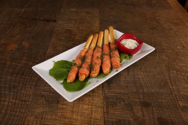 Masada nefis et yemeği. 