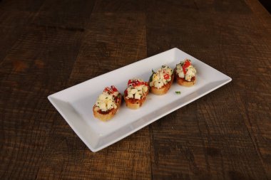 Masada nefis et yemeği. 