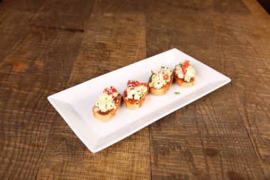 Masada nefis et yemeği. 