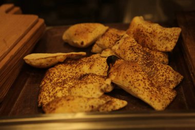 Lezzetli doğal estetik fırınlanmış ekmek