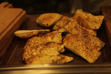 Lezzetli doğal estetik fırınlanmış ekmek