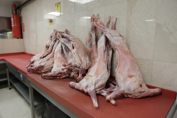 Big Pork Raw Meat Kitchen — Stock Photo, Image