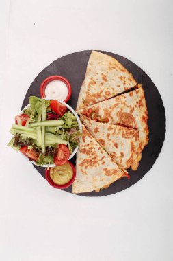 Lezzetli ve ızgara sandviç.