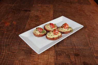 Lezzetli sandviç ve lezzetli ekmek, kahvaltı.