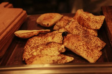 Lezzetli doğal estetik fırınlanmış ekmek