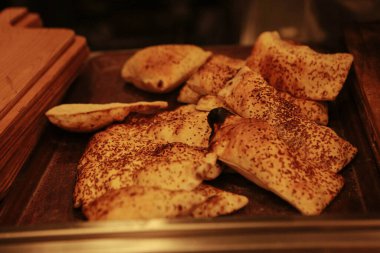 Lezzetli doğal estetik fırınlanmış ekmek