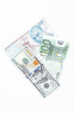 Türk Lirası, Amerikan Doları ve Euro