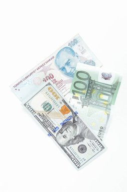 Türk Lirası, Amerikan Doları ve Euro