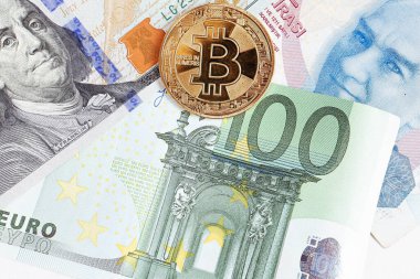 Multi Euro Nakit ve Bozuk Para, farklı türde yeni nesil banknotlar, bitcoin, Türk lirası