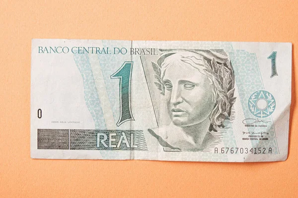 Brazilian Money Banknote Cash — Stock Photo, Image