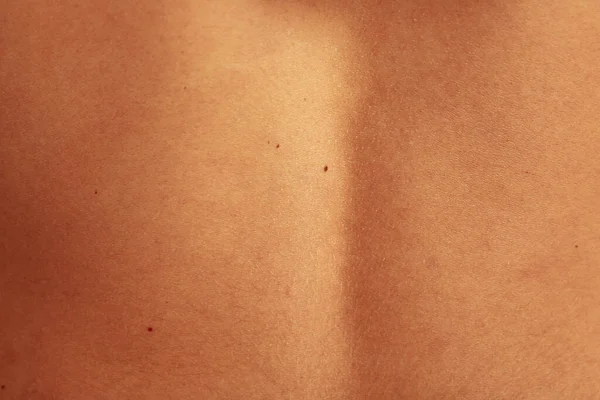 Seksi Kadının Çıplak Sırtını Kapat — Stok fotoğraf